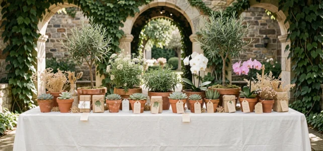 10 idées de plantes originales à offrir pour un mariage inoubliable